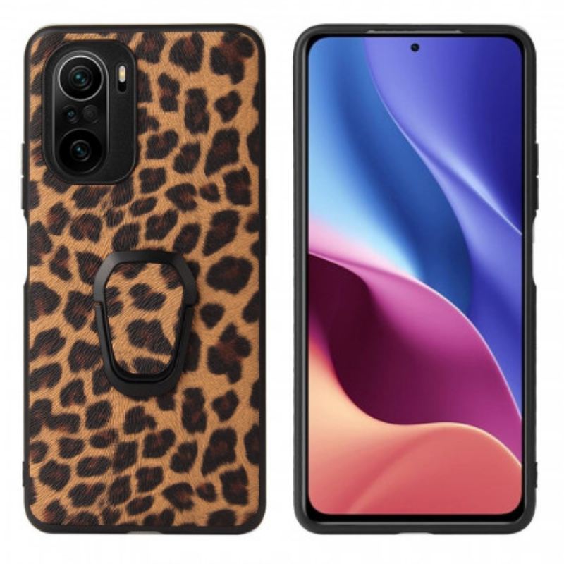 Maskica Xiaomi Mi 11i 5G Leopard Prsten-nosač Leopard Prsten-nosač