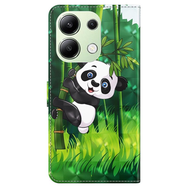 Flip Futrola Xiaomi Redmi Note 13 4g Panda Od Bambusa S Remenom