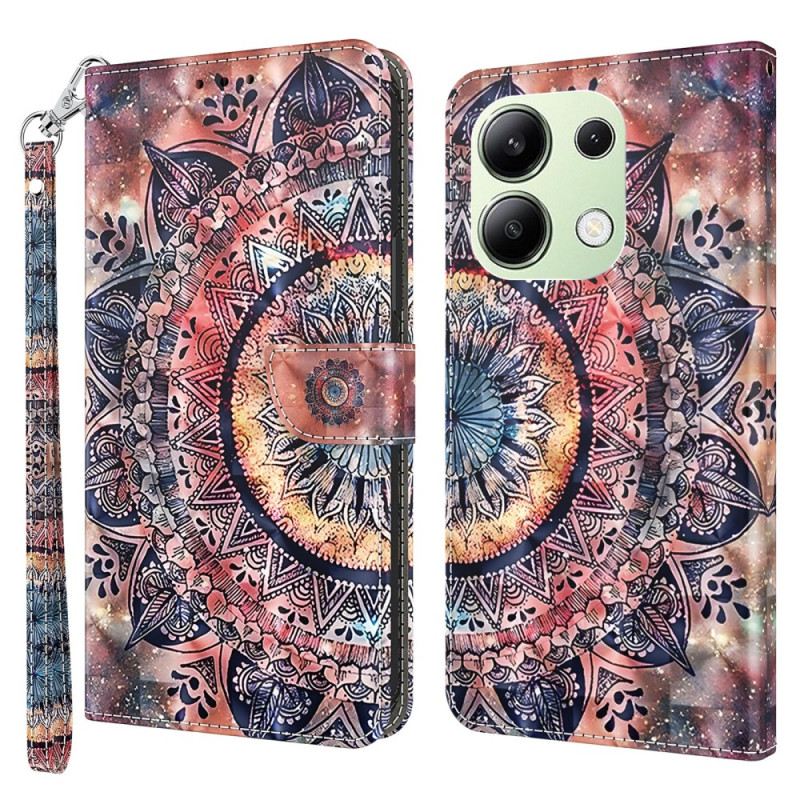 Flip Futrola Xiaomi Redmi Note 13 4g Šarena Mandala S Remenom