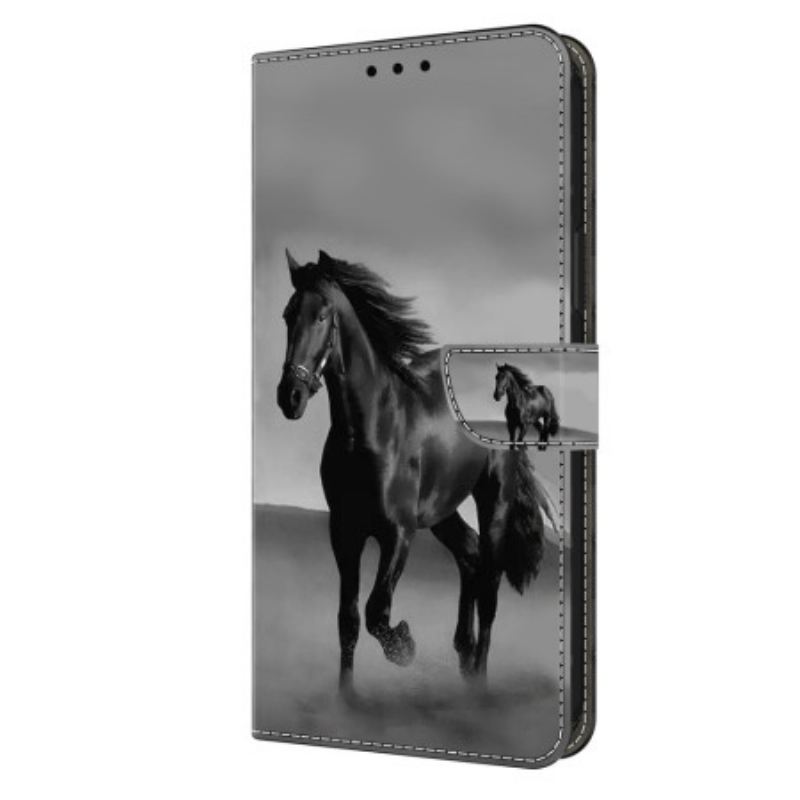 Kožna Futrola Xiaomi Redmi Note 13 4g Crni Konj