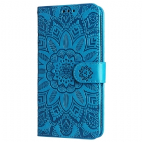 Kožna Futrola Xiaomi Redmi Note 13 4g Cvjetna Mandala S Remenom