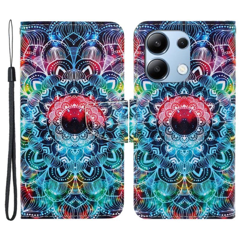 Kožna Futrola Xiaomi Redmi Note 13 4g Uzorak Remena Mandala