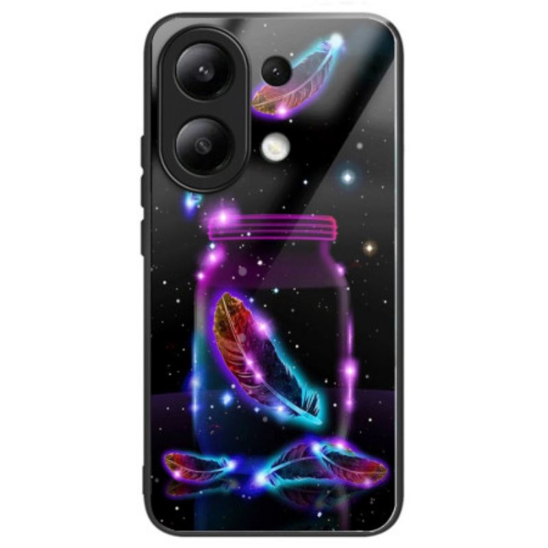 Maskica Xiaomi Redmi Note 13 4g Fluorescentno Pero Od Kaljenog Stakla