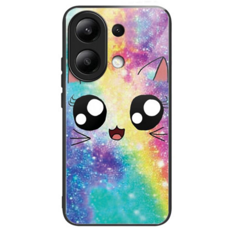 Maskica Xiaomi Redmi Note 13 4g Maskice Za Mobitele Rainbow Cat Kaljeno Staklo