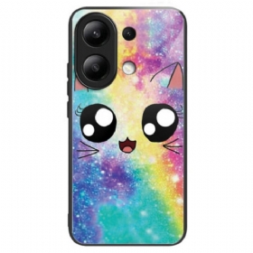 Maskica Xiaomi Redmi Note 13 4g Maskice Za Mobitele Rainbow Cat Kaljeno Staklo