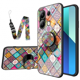 Maskica Xiaomi Redmi Note 13 4g Patchwork Potporni Prsten I Remen