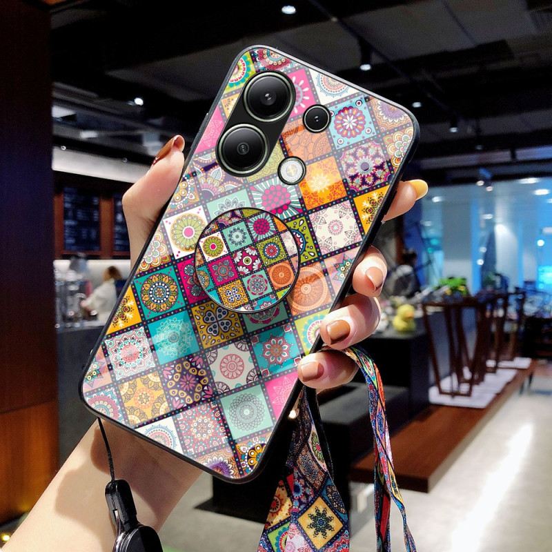 Maskica Xiaomi Redmi Note 13 4g Patchwork Potporni Prsten I Remen