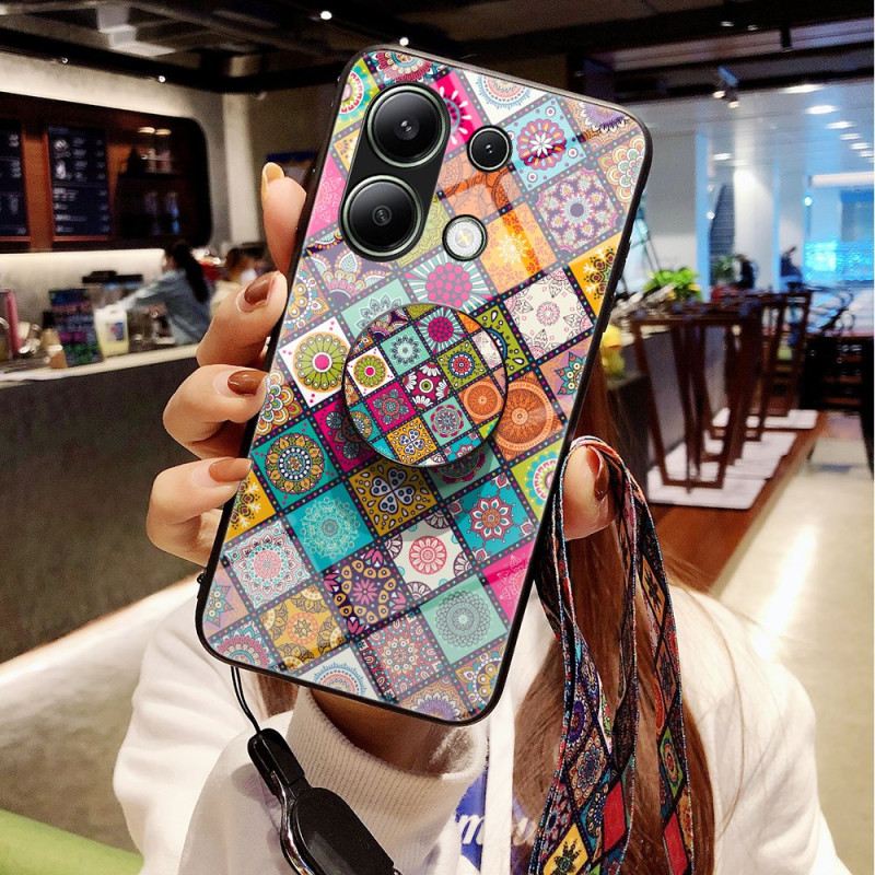 Maskica Xiaomi Redmi Note 13 4g Patchwork Potporni Prsten I Remen