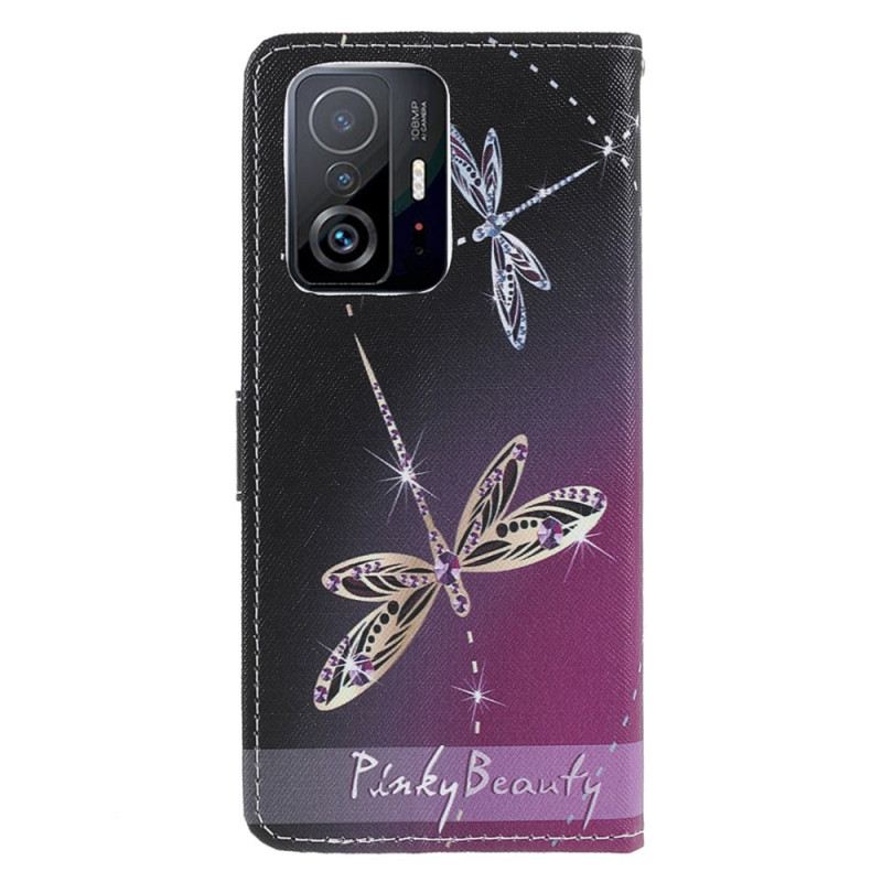 Futrola Xiaomi 11T / 11T Pro Dragonflies S Remenčićima