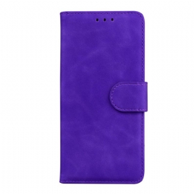 Kožna Futrola Xiaomi 11T / 11T Pro Efekt Jednobojne Kože