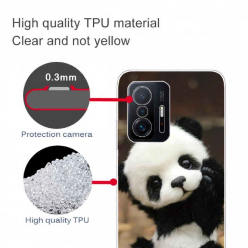 Maskica Xiaomi 11T / 11T Pro Fleksibilna Panda