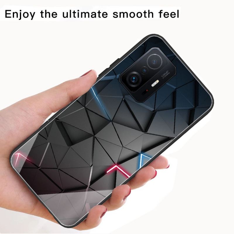 Maskica Xiaomi 11T / 11T Pro Geometrija Kaljenog Stakla