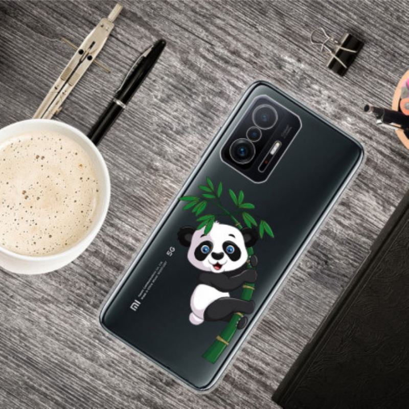 Maskica Xiaomi 11T / 11T Pro Panda Bez Šavova Na Bambusu