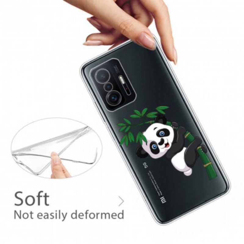 Maskica Xiaomi 11T / 11T Pro Panda Bez Šavova Na Bambusu