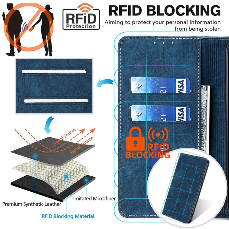 Flip Futrola Xiaomi 14 Novčanik Za Blokiranje Rfid-a