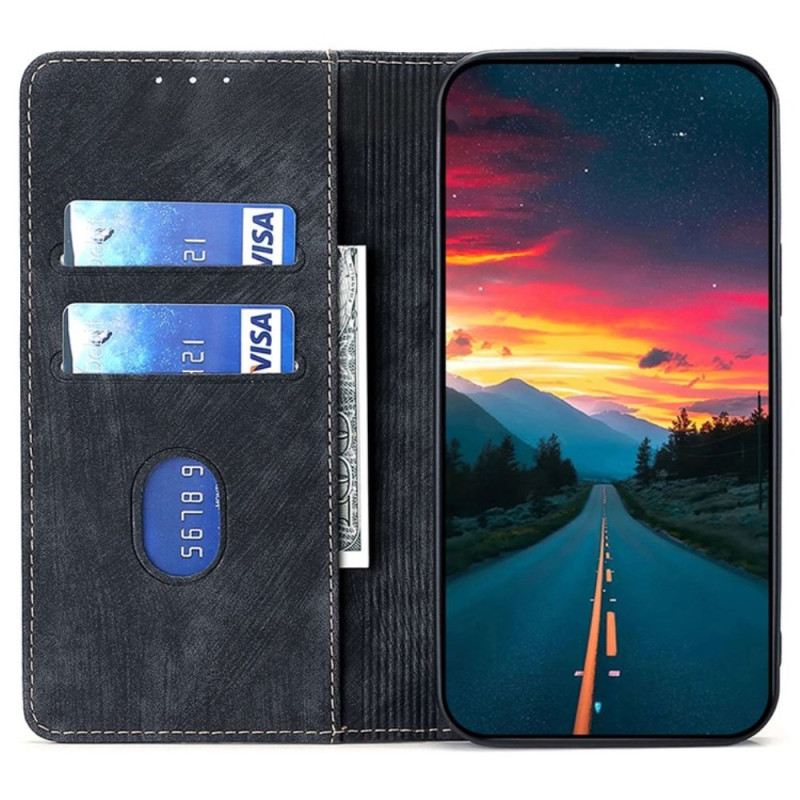 Flip Futrola Xiaomi Redmi Note 13 Pro 5g Suede Style S Rfid Blokiranjem