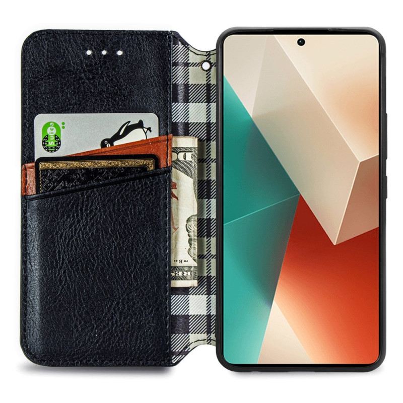 Flip Futrola Xiaomi Redmi Note 13 Pro 5g Vintage 3d Dijamanti