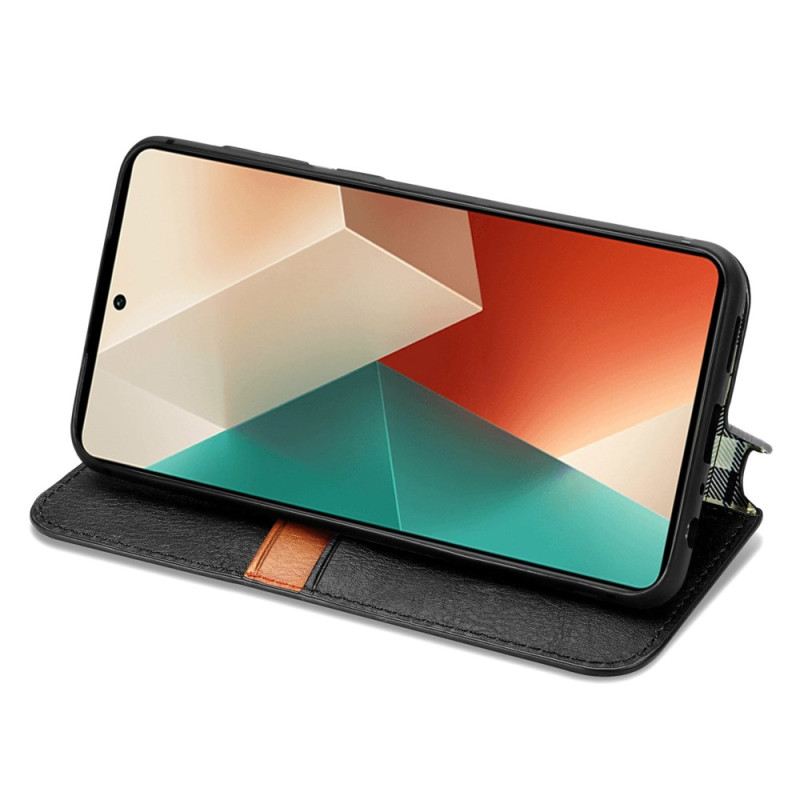 Flip Futrola Xiaomi Redmi Note 13 Pro 5g Vintage 3d Dijamanti