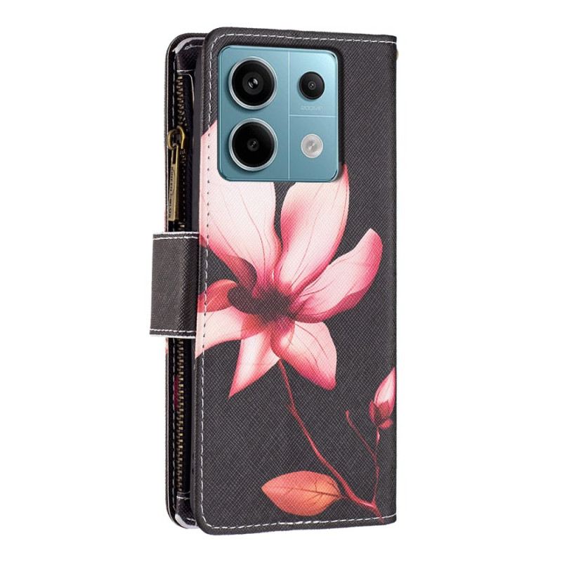 Kožna Futrola Xiaomi Redmi Note 13 Pro 5g Lotus Novčanik