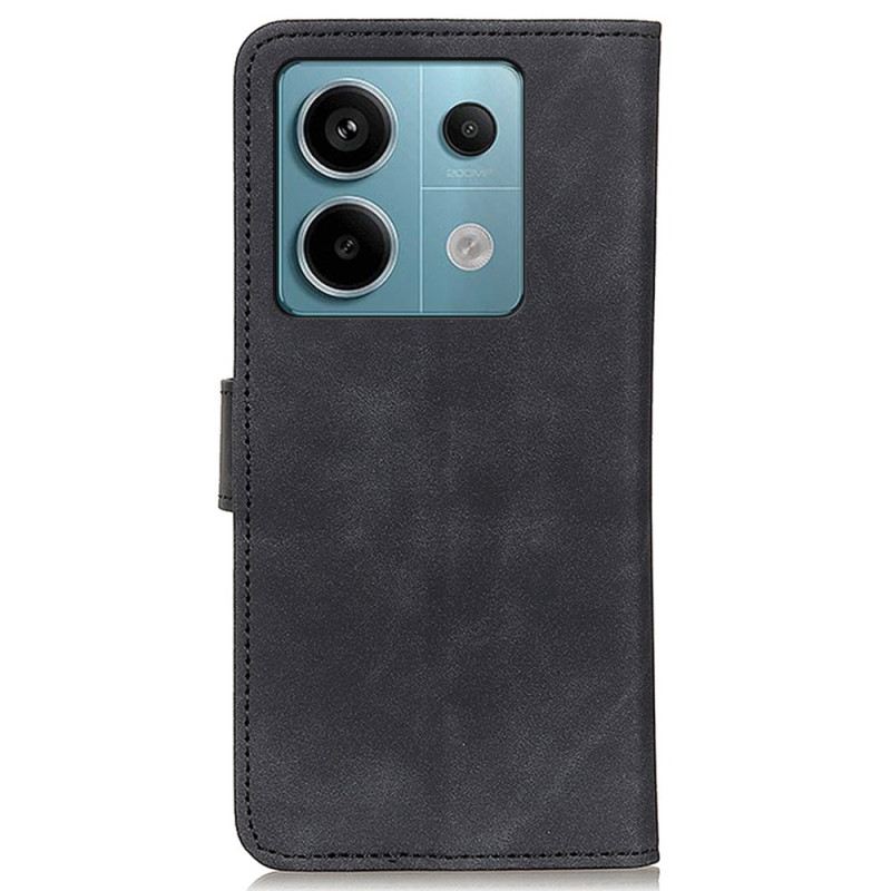 Kožna Futrola Za Xiaomi Redmi Note 13 Pro 5g Retro Umjetna Koža Khazneh