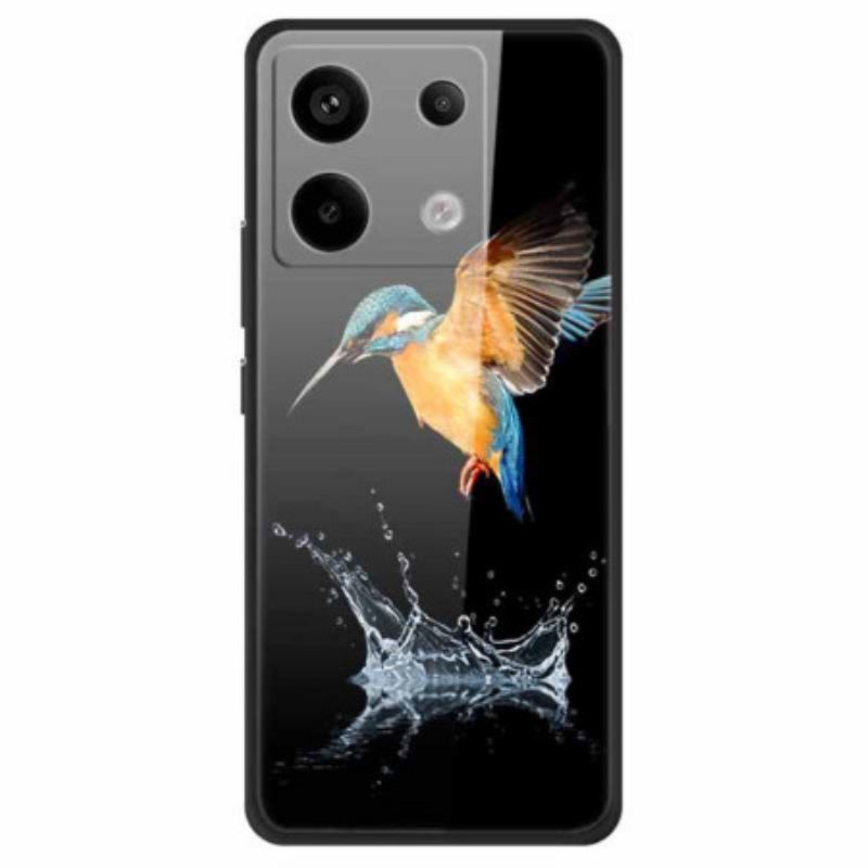 Maskica Xiaomi Redmi Note 13 Pro 5g Maskice Za Mobitele Okrunjena Ptica Od Kaljenog Stakla