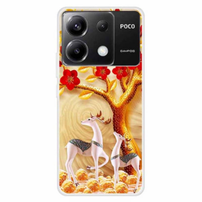 Maskica Za Xiaomi Redmi Note 13 Pro 5g Uzorak Sika Jelena