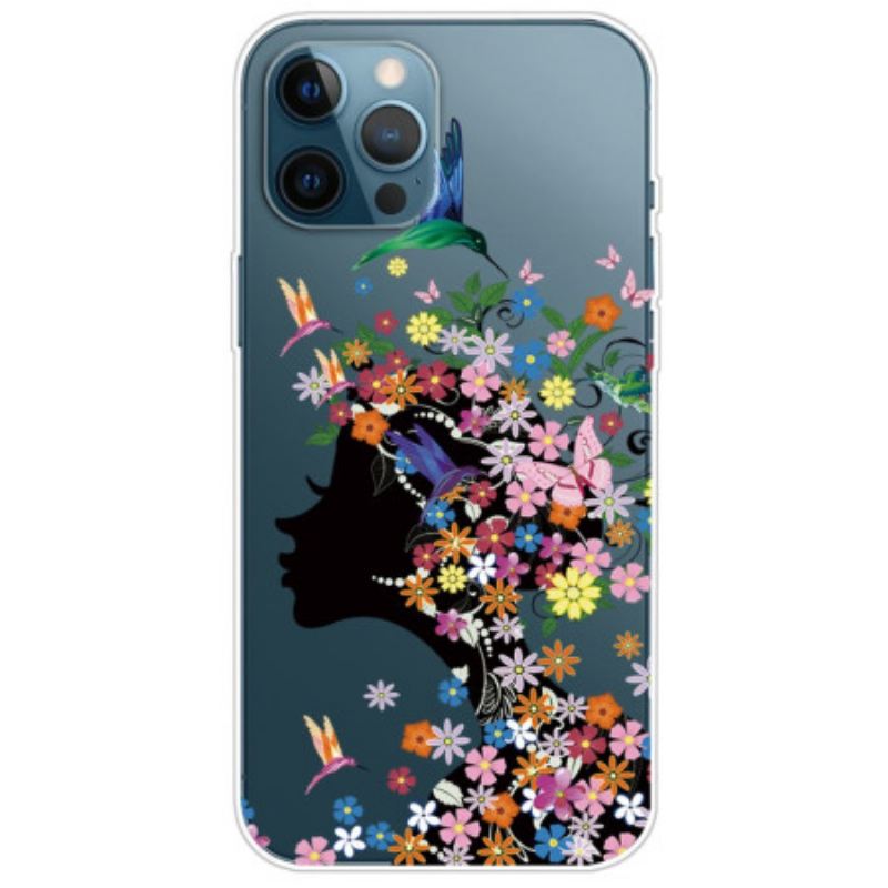 Maskica iPhone 14 Pro Cvjetna Glava