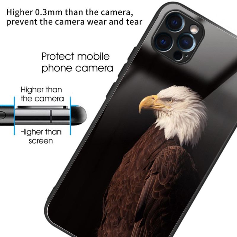 Maskica iPhone 14 Pro Eagle Kaljeno Staklo