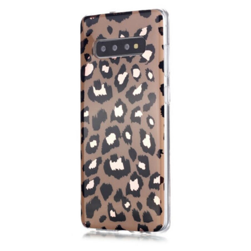 Maskica Samsung Galaxy S20 Plus / S20 Plus 5G Mramor U Stilu Leoparda