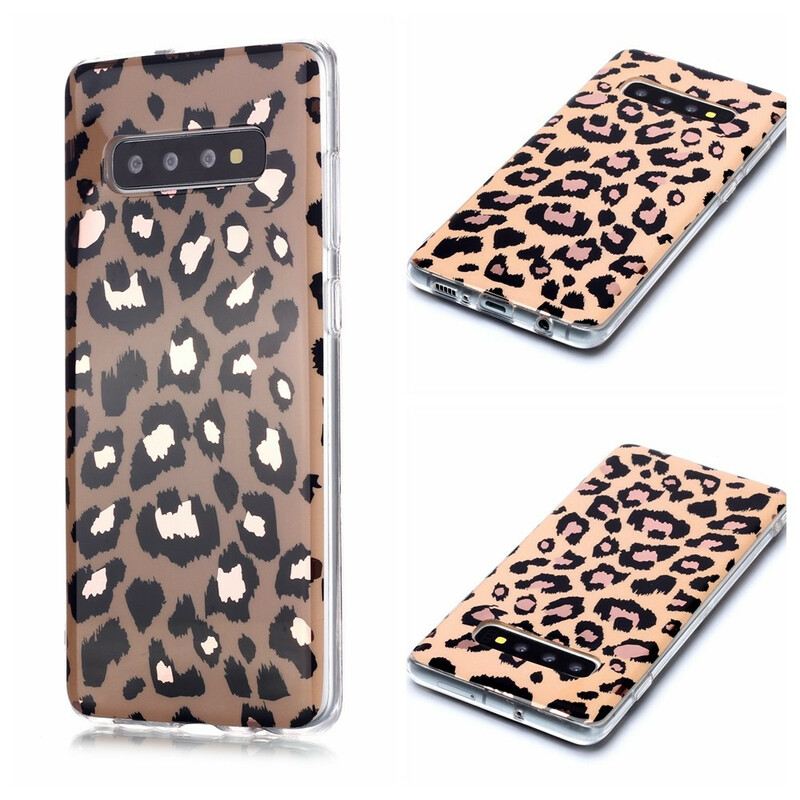 Maskica Samsung Galaxy S20 Plus / S20 Plus 5G Mramor U Stilu Leoparda