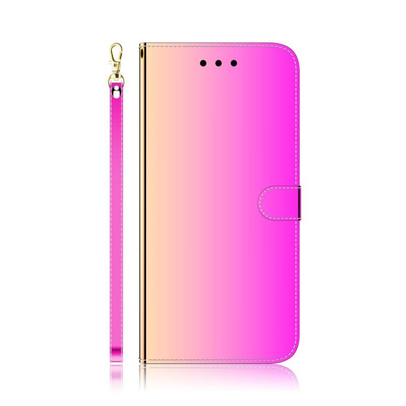 Futrola Oppo A74 4G Poklopac Ogledala Od Umjetne Kože