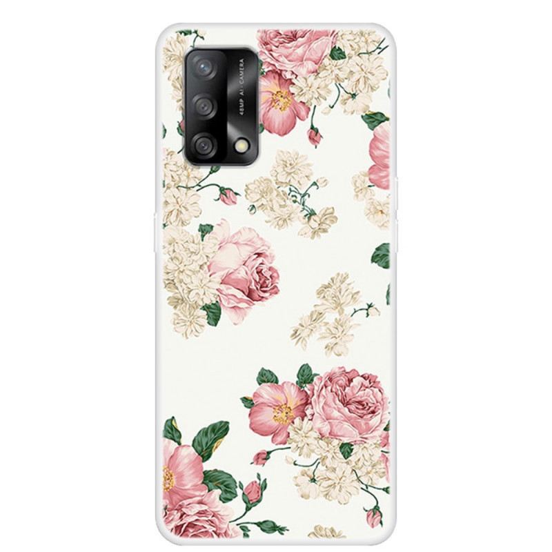 Maskica Oppo A74 4G Cvijeće Slobode