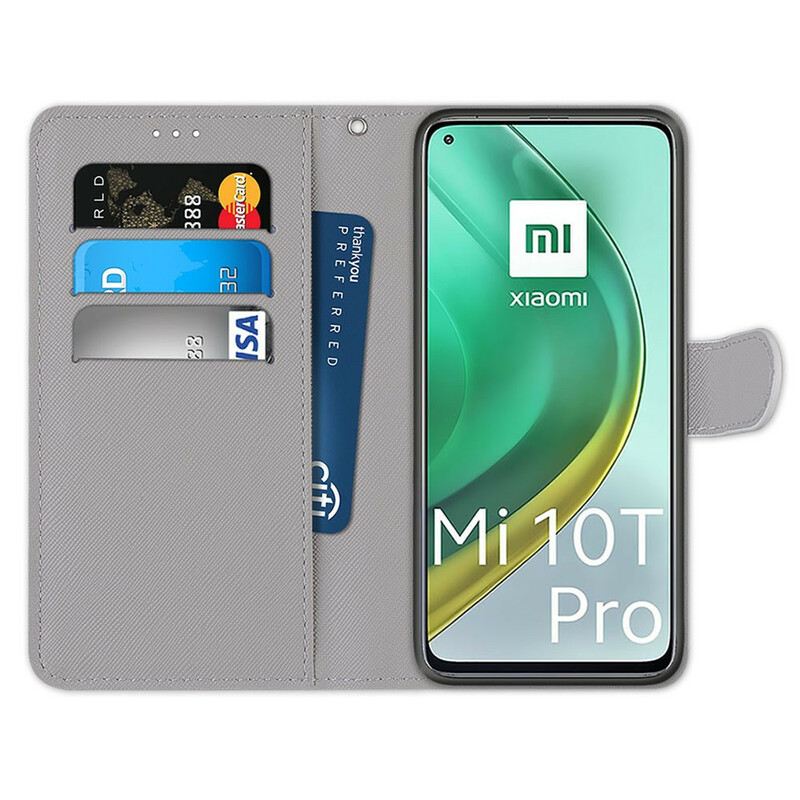 Flip Futrola Xiaomi Mi 10T / 10T Pro Zlatni Leptiri