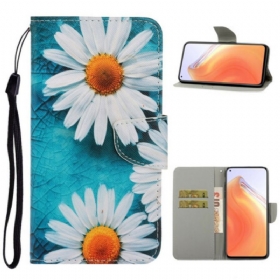 Kožna Futrola Xiaomi Mi 10T / 10T Pro Thong Daisies