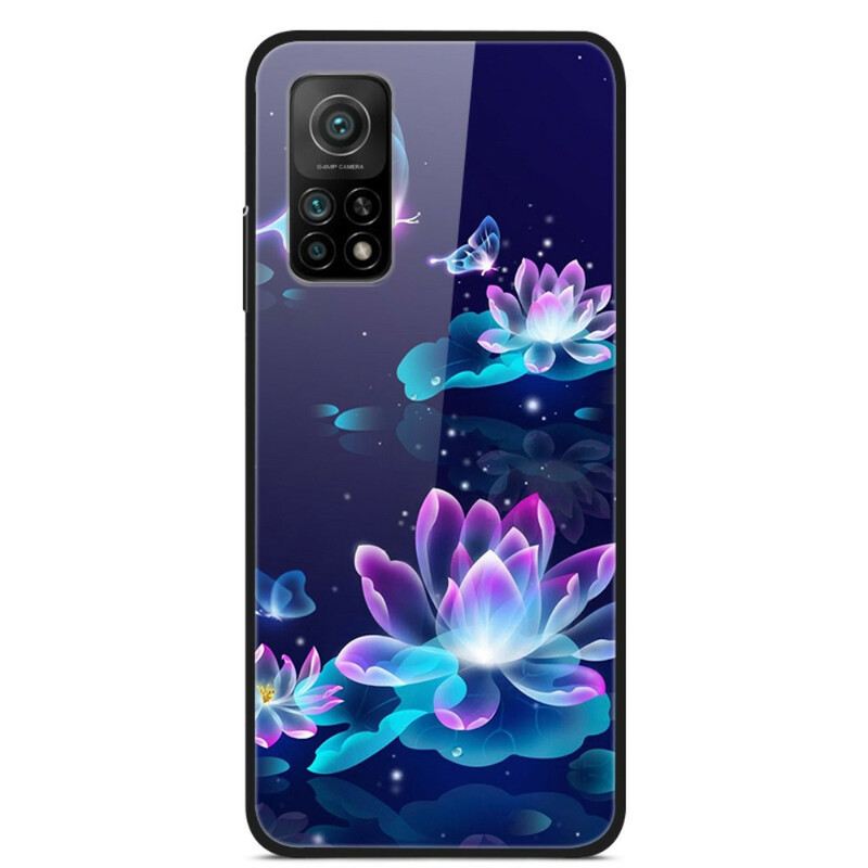 Maskica Xiaomi Mi 10T / 10T Pro Fancy Flowers Kaljeno Staklo