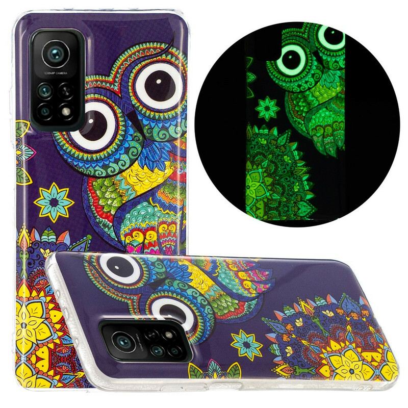 Maskica Xiaomi Mi 10T / 10T Pro Mandala Fluorescentne Sove