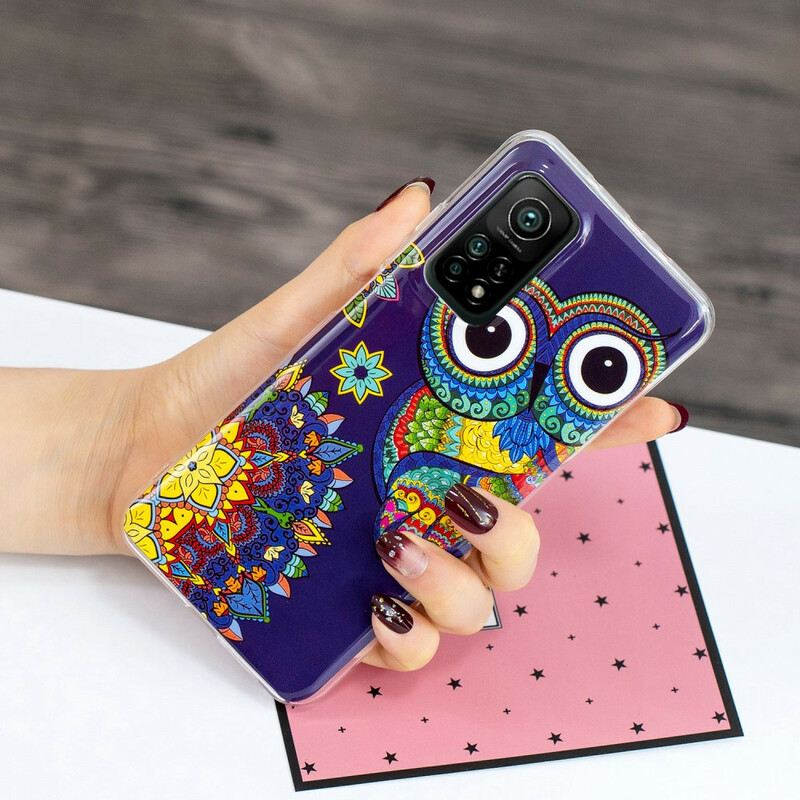 Maskica Xiaomi Mi 10T / 10T Pro Mandala Fluorescentne Sove