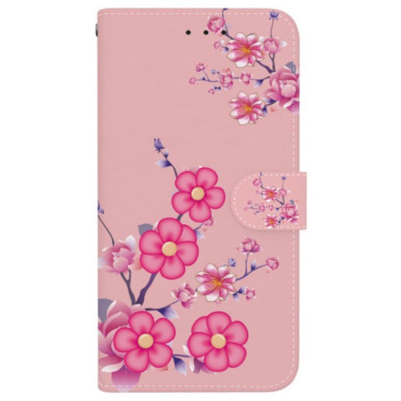 Flip Futrola iPhone 16 Plus Maskice Za Mobitele Sakura Remen