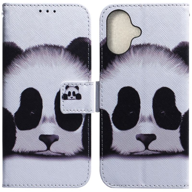 Kožna Futrola iPhone 16 Plus Panda