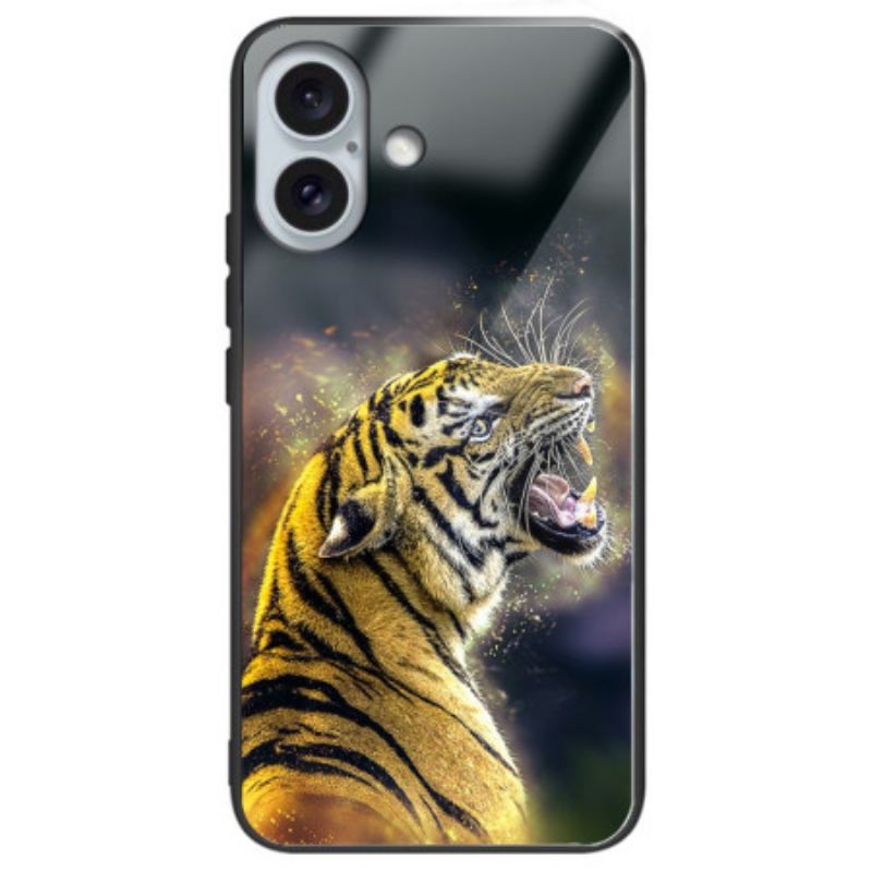 Maskica iPhone 16 Plus Kaljeno Staklo Roaring Tiger