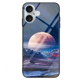 Maskica iPhone 16 Plus Kaljeno Staklo White Planet