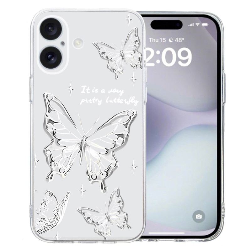 Maskica iPhone 16 Plus Leptiri