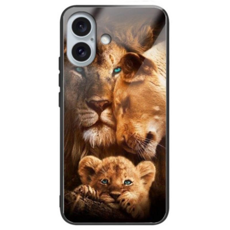 Maskica iPhone 16 Plus Lions Kaljeno Staklo