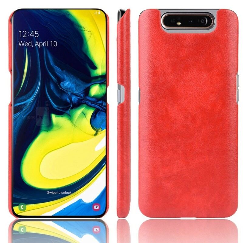 Maskica Samsung Galaxy A80 / A90 Litchi Kožni Efekt