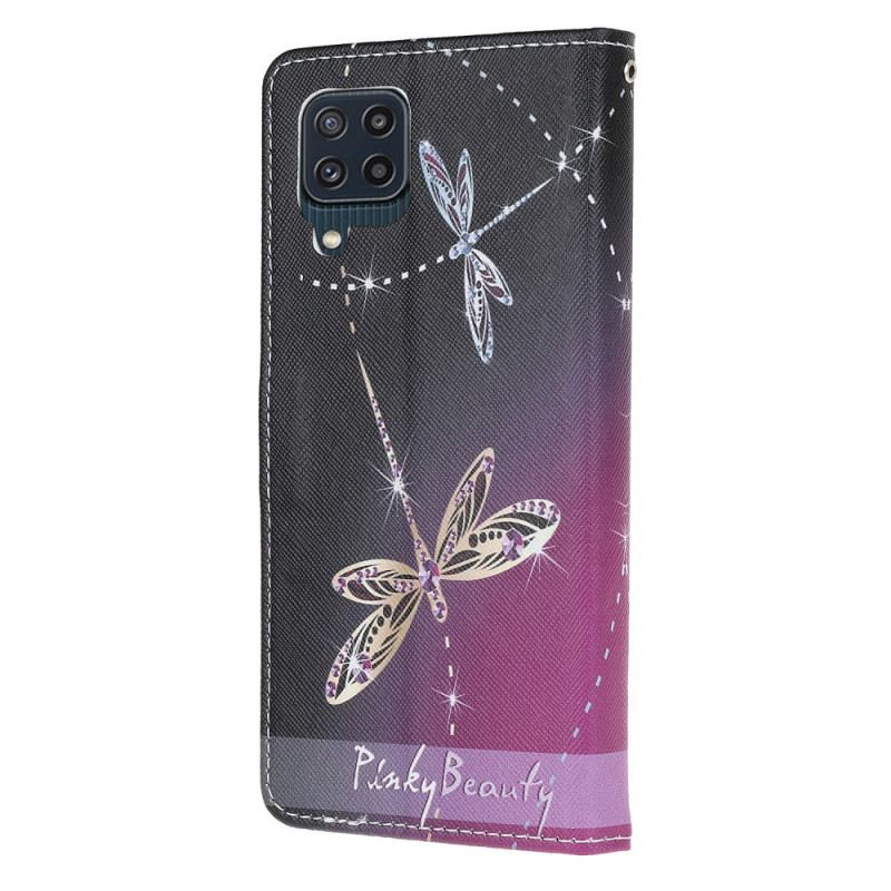 Futrola Samsung Galaxy M32 Dragonflies S Remenčićima