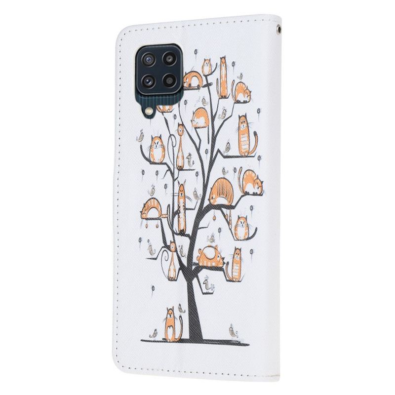 Futrola Samsung Galaxy M32 Funky Cats S Remenom