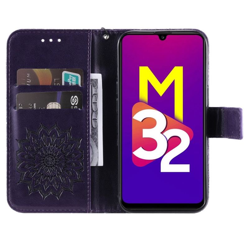 Futrola Samsung Galaxy M32 Sunčani Cvijet