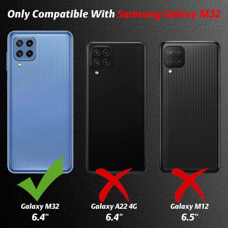 Maskica Samsung Galaxy M32 Combo I Ekran Od Kaljenog Stakla