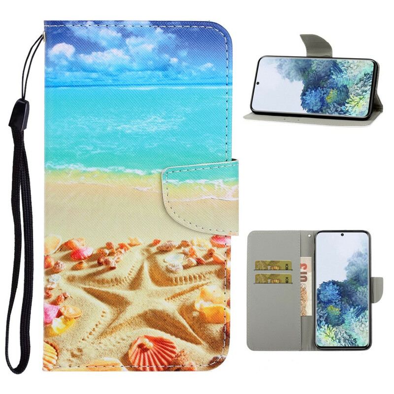 Futrola Samsung Galaxy S21 Plus 5G Lanyard Beach