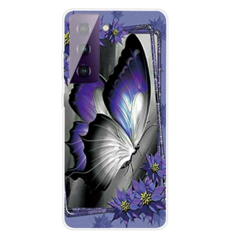 Maskica Samsung Galaxy S21 Plus 5G Kraljevski Leptir